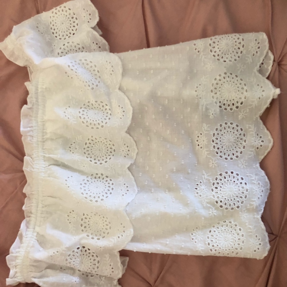 american eagle white top